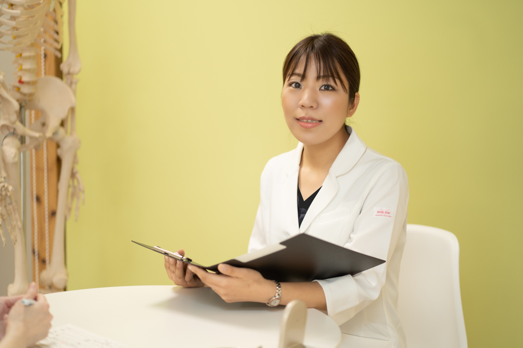プロフィール白衣